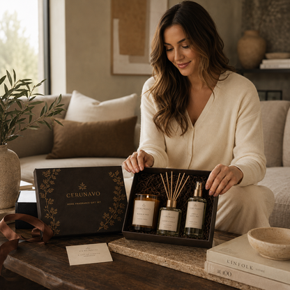 CERUNAVO erunavo Signature Home Fragrance Gift Set