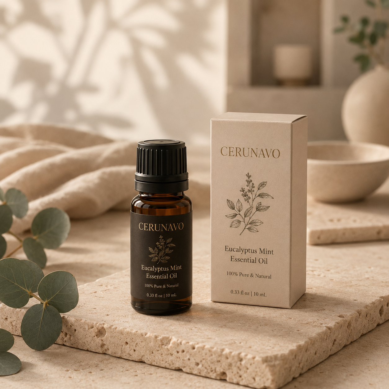 CERUNAVO Eucalyptus Mint Essential Oil