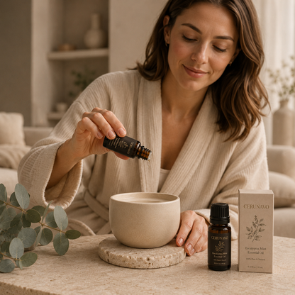 CERUNAVO Eucalyptus Mint Essential Oil