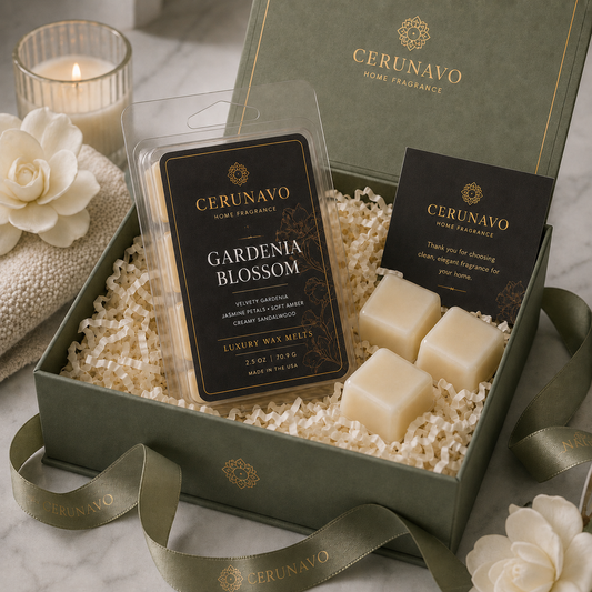 CERUNAVO Gardenia Blossom Wax Melts