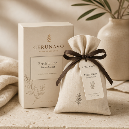 CERUNAVO Fresh Linen Aroma Sachet