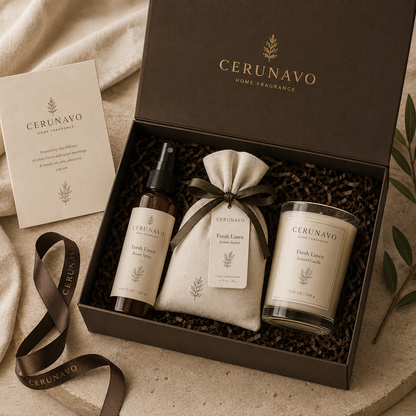 CERUNAVO Fresh Linen Aroma Sachet