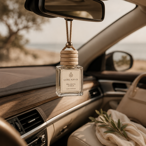CERUNAVO Sea Salt & Citrus Car Diffuse